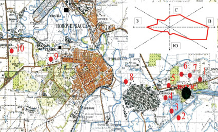 Роза ветров новочеркасск чертеж